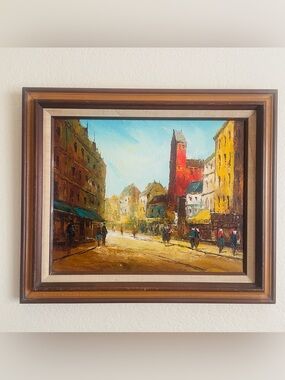 Vintage Original Oil Painting